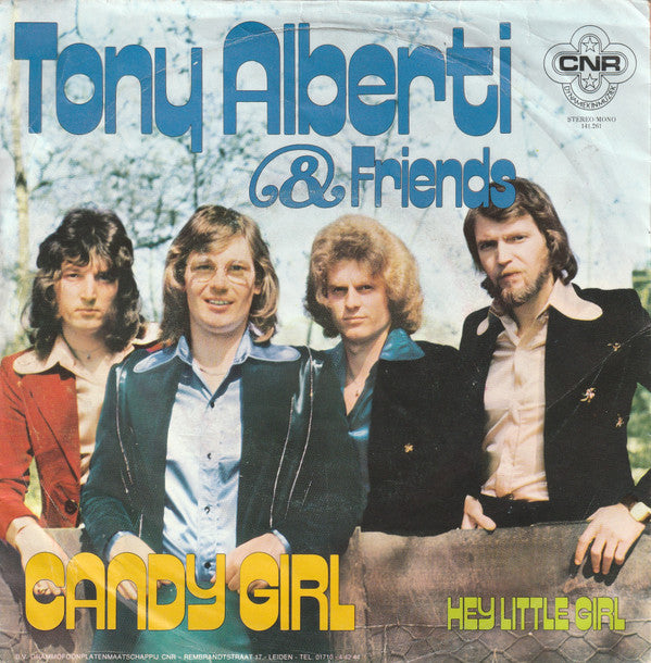 Tony Alberti & Friends : Candy Girl  (7",45 RPM,Single,Stereo)