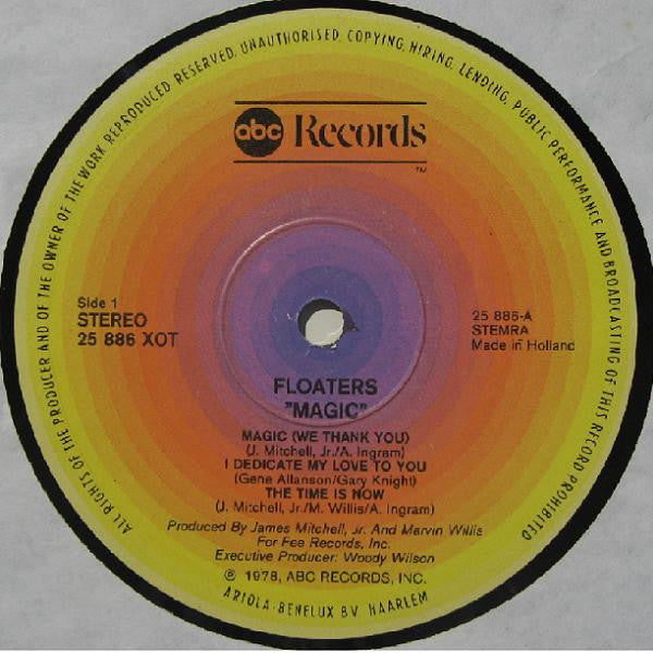 Floaters, The : Magic (LP,Album,Stereo)