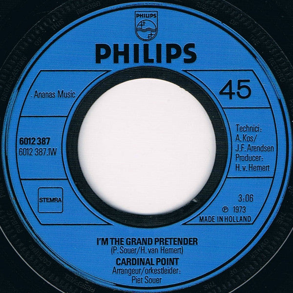 Cardinal Point : I'm The Grand Pretender (7",45 RPM,Single)