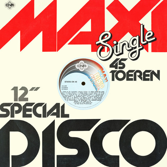 Stars On 45 : Stars On 45 (12",45 RPM,Maxi-Single)