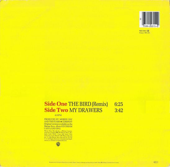 Time, The : The Bird (12",45 RPM)
