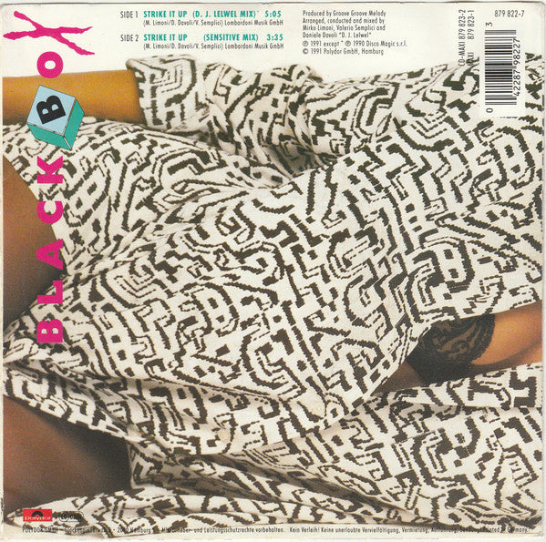 Black Box : Strike It Up (7",45 RPM,Single,Stereo)