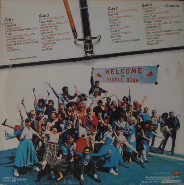 Various : Grease (Bande Originale Du Film) (LP,Album)