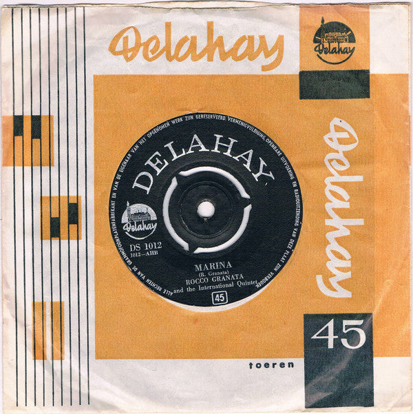 Rocco Granata Und Sein Quintetto Italiano : Marina (7",Single,45 RPM)