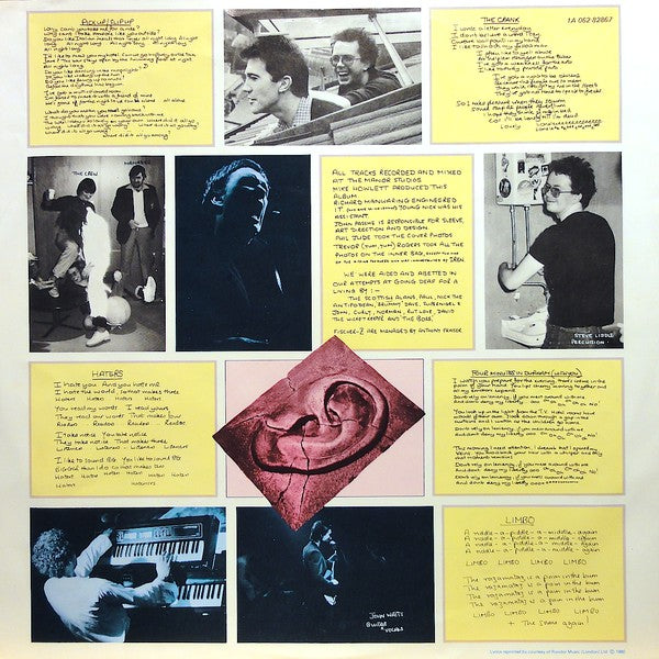 Fischer-Z : Going Deaf For A Living (LP,Album)