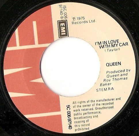 Queen : Bohemian Rhapsody (7",45 RPM,Single)
