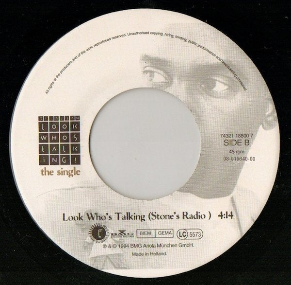 Dr. Alban : Look Whos Talking! (The Single) (7",45 RPM,Single)