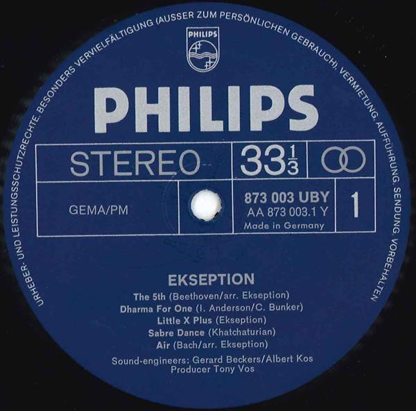 Ekseption : Ekseption (LP,Album,Stereo)