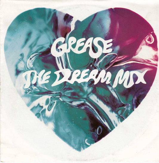 Frankie Valli, John Travolta And Olivia Newton-John : Grease - The Dream Mix (7",45 RPM,Single)