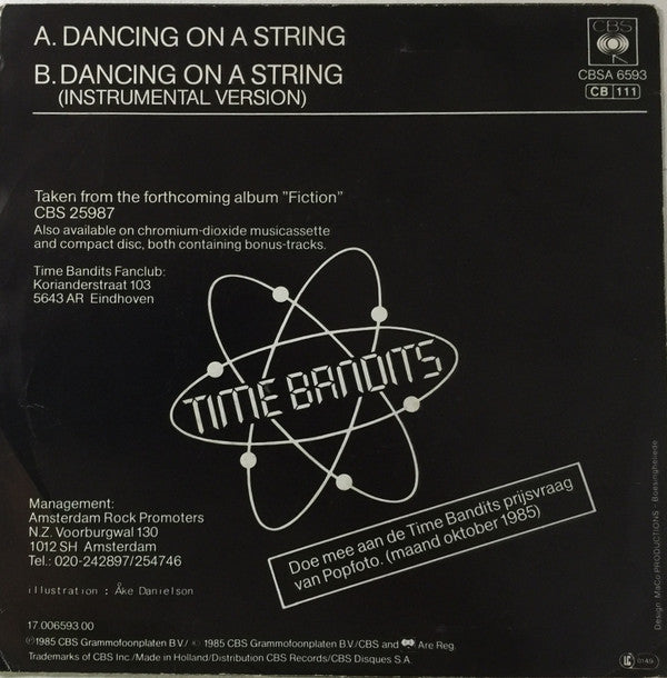 Time Bandits : Dancing On A String (7",45 RPM,Single)
