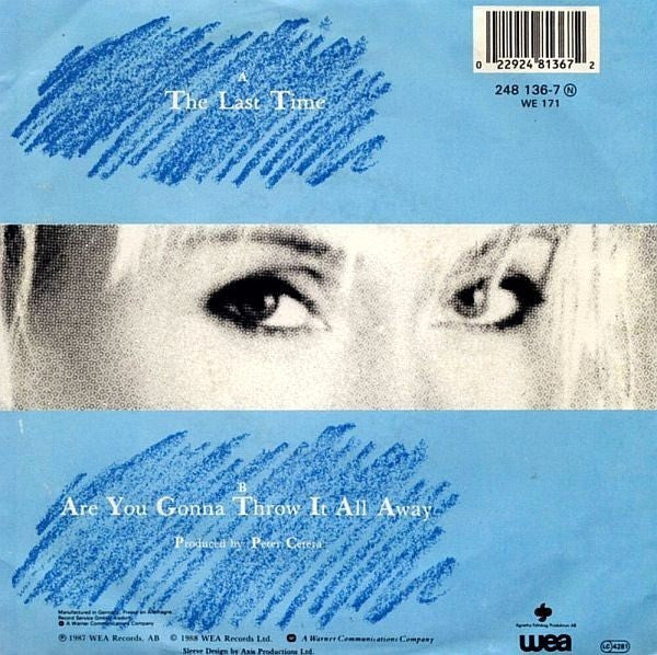 Agnetha Fältskog : The Last Time (7",45 RPM,Single)