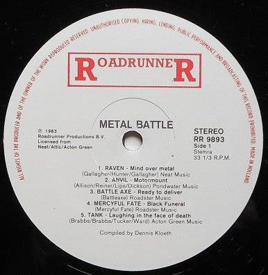 Various : Metal Battle (LP,Compilation)