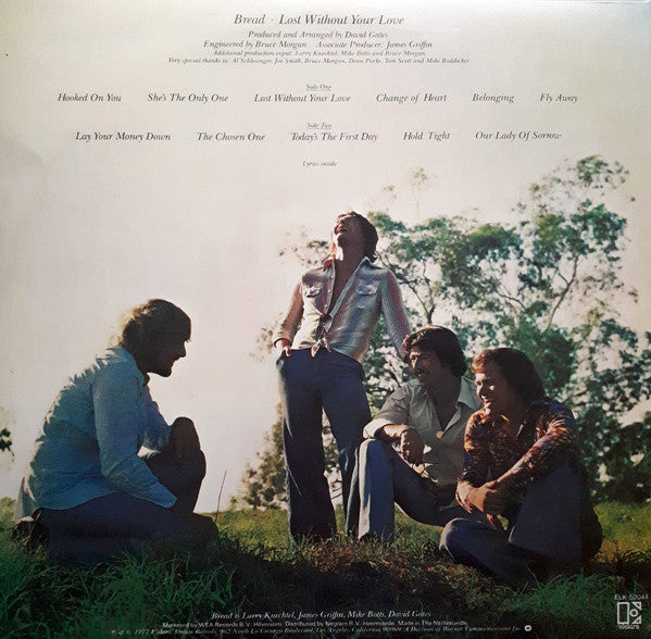 Bread : Lost Without Your Love (LP,Album)