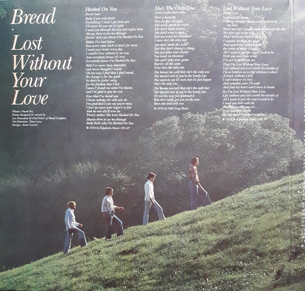Bread : Lost Without Your Love (LP,Album)