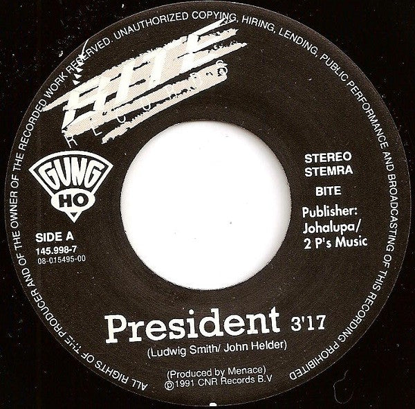 Gung Ho (2) : President (7",Single)