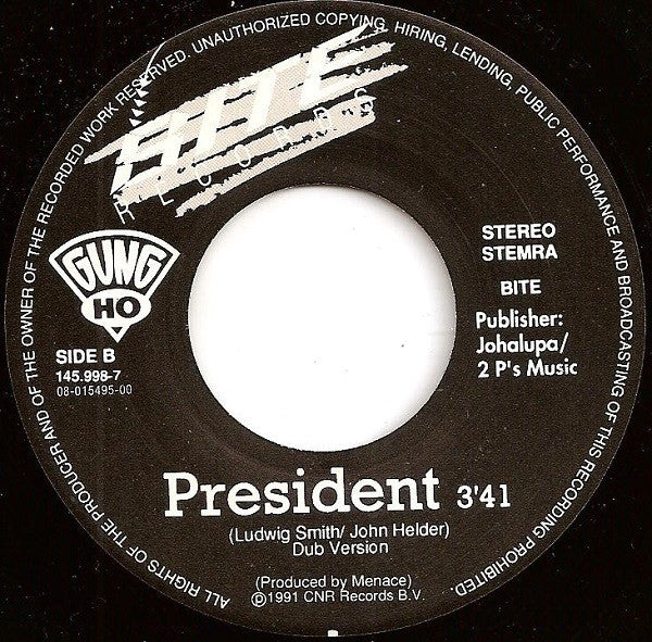 Gung Ho (2) : President (7",Single)