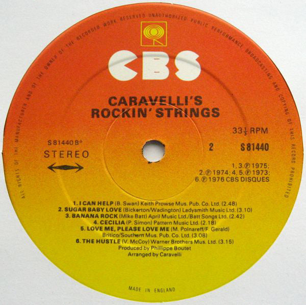 Caravelli : Rockin' Strings (LP)