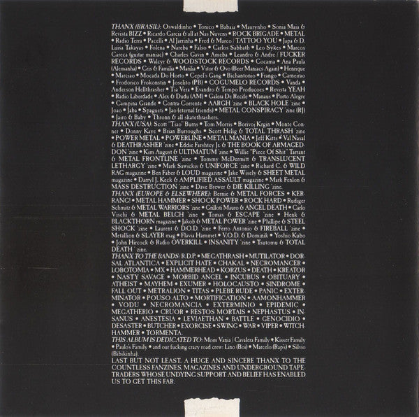 Sepultura : Beneath The Remains (Album)