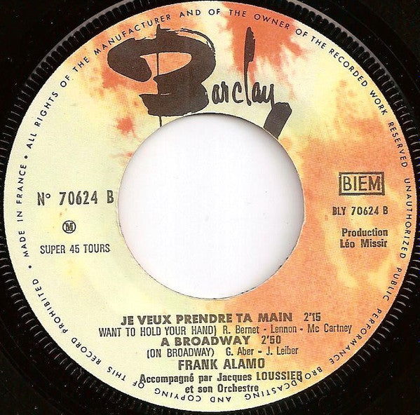 Frank Alamo : Hum Hum Hum (7",45 RPM,EP)