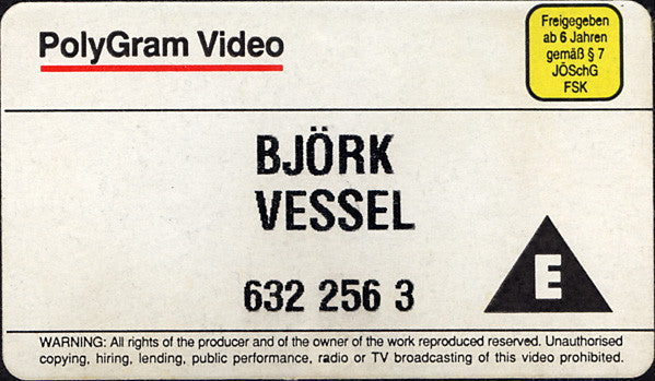 Björk : Vessel (PAL)