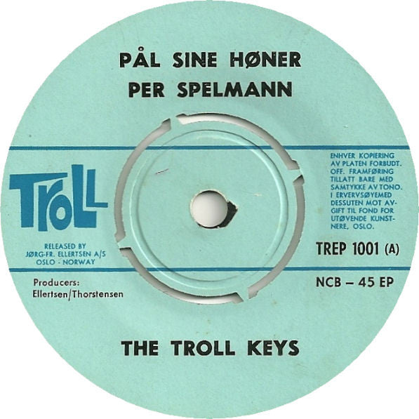 Troll Keys, The : Norwegian Singsongs (7",45 RPM,EP)