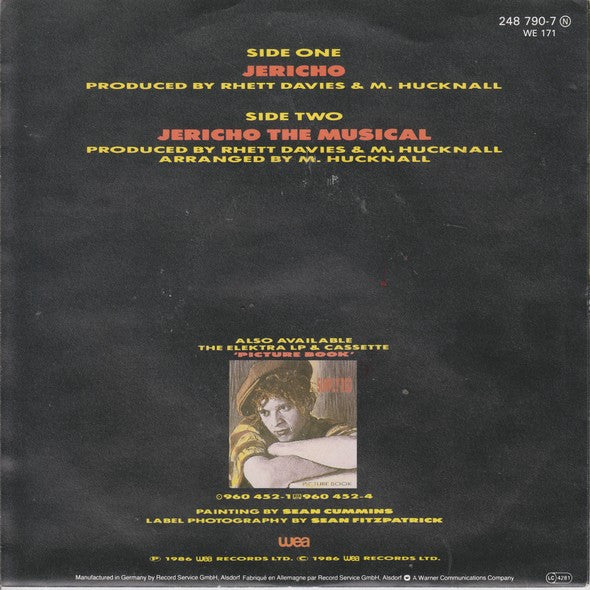 Simply Red : Jericho (7",Single,45 RPM)