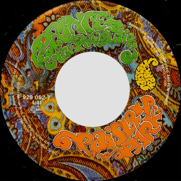 Prince And The Revolution : Paisley Park (7",45 RPM,Single)