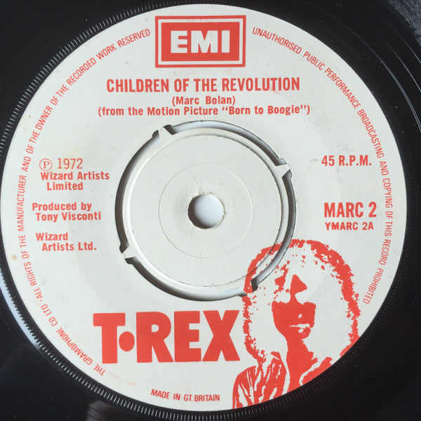 T. Rex : Children Of The Revolution (7",45 RPM,Single)