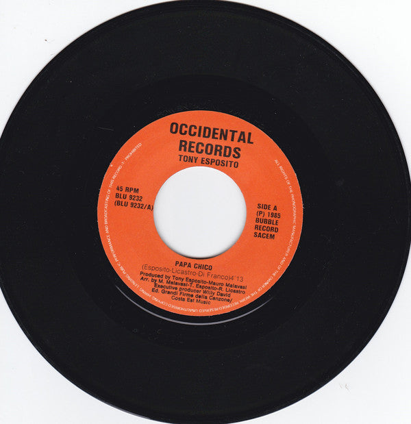 Tony Esposito : Papa Chico (7",Single)