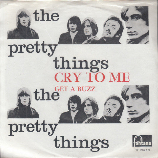 Pretty Things, The : Cry To Me / Get A Buzz (7",45 RPM,Single,Mono)