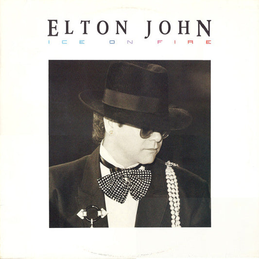Elton John : Ice On Fire (LP,Album,Stereo)