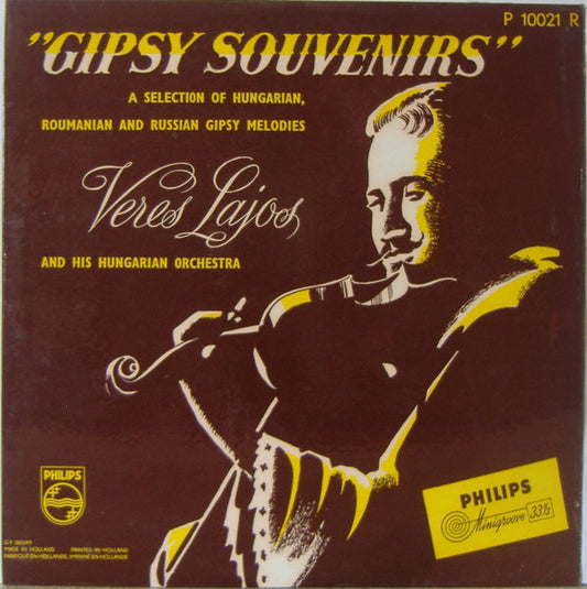 Veres Lajos And His Gipsy-Orchestra : Gipsy Souvenirs (LP,10")