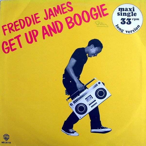 Freddie James : Get Up And Boogie (Long Version) (12",33 ⅓ RPM,Maxi-Single)