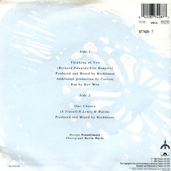 Maureen Walsh : Thinking Of You (7",45 RPM,Single)