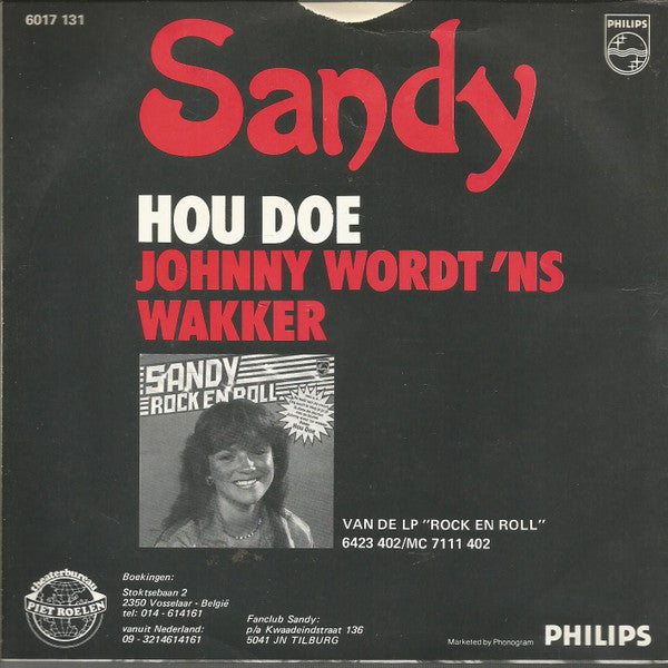 Sandy (8) : Hou Doe (7",Single,45 RPM)