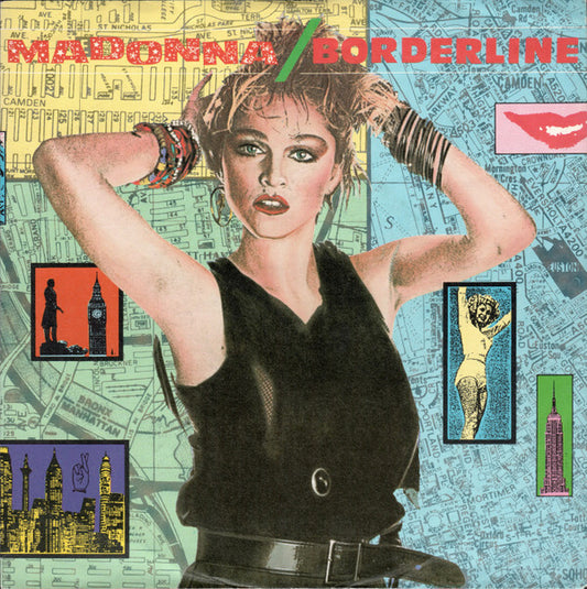 Madonna : Borderline (7",45 RPM,Single,Stereo)
