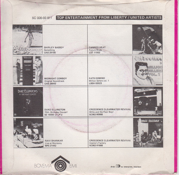 Canned Heat : Cherokee Dance (7",45 RPM,Stereo)