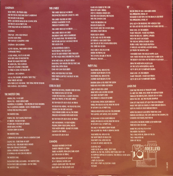 Siouxsie & The Banshees : Tinderbox (LP,Album)