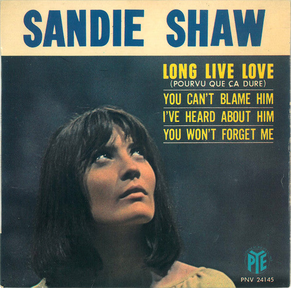Sandie Shaw : Long Live Love (7",45 RPM,EP)