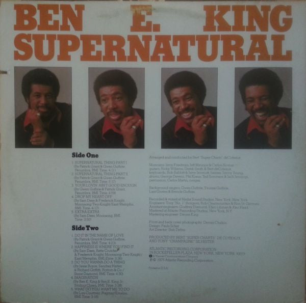 Ben E. King : Supernatural (LP,Album)