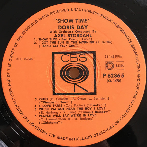 Doris Day : Show Time (LP)