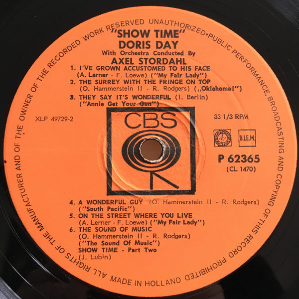 Doris Day : Show Time (LP)