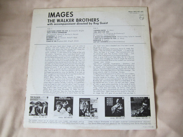 Walker Brothers, The : Images (LP,Album,Stereo)