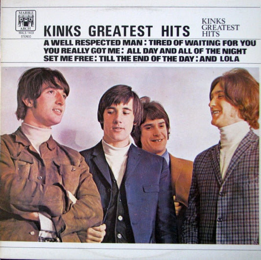 Kinks, The : Kinks Greatest Hits (LP,Compilation,Reissue)