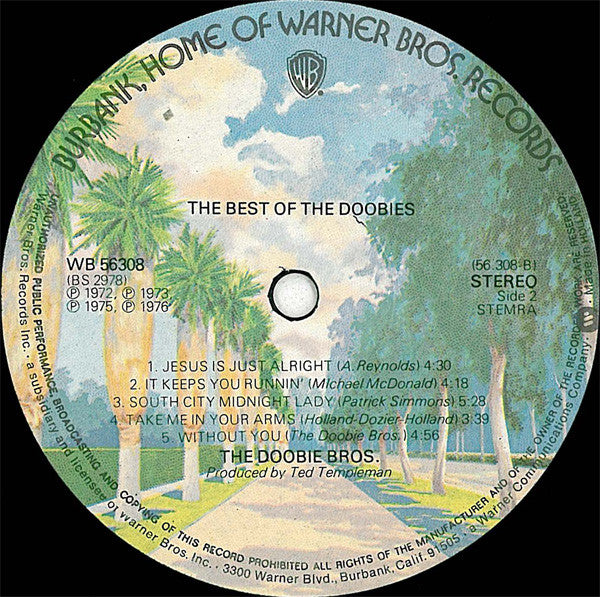 Doobie Brothers, The : Best Of The Doobies (LP,Compilation)