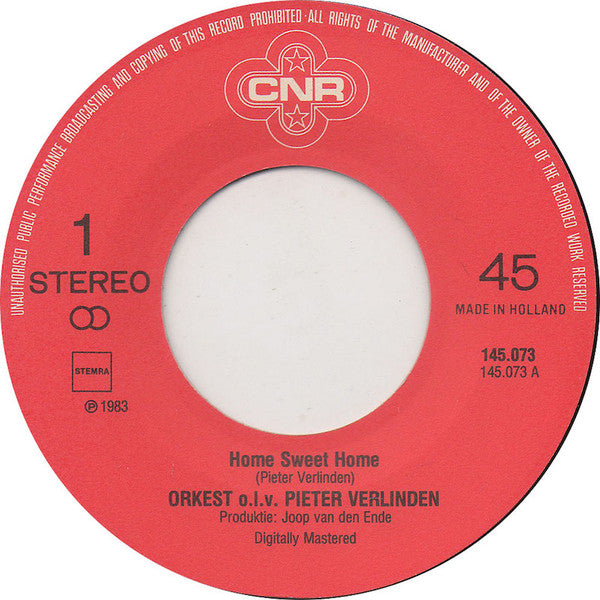Orkest O.L.V. Pieter Verlinden : Home Sweet Home (7",Single)