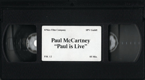 Paul McCartney : Paul Is Live - In Concert (Die "New World Tour") (PAL)