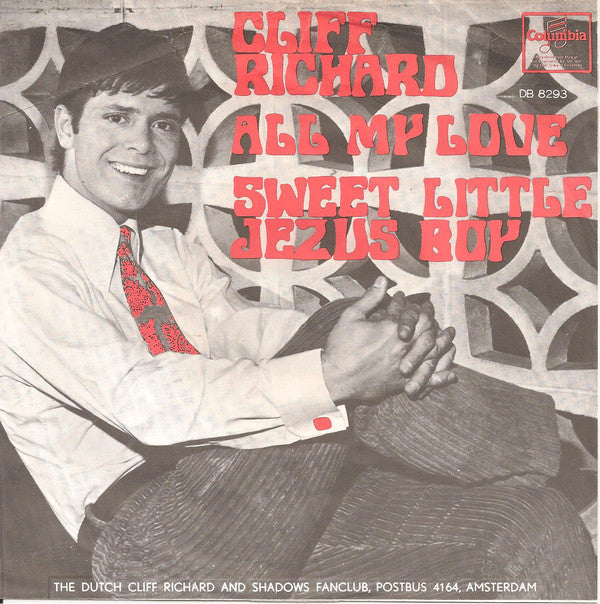Cliff Richard : All My Love (7",45 RPM,Single)