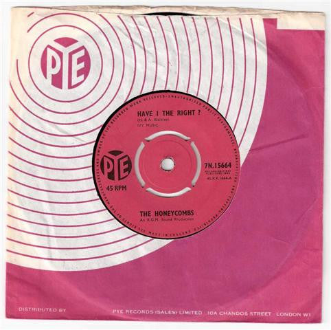 Honeycombs, The : Have I The Right? (7",45 RPM,Single)