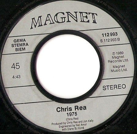 Chris Rea : That's What They Always Say (Remix) (7",45 RPM,Single)
